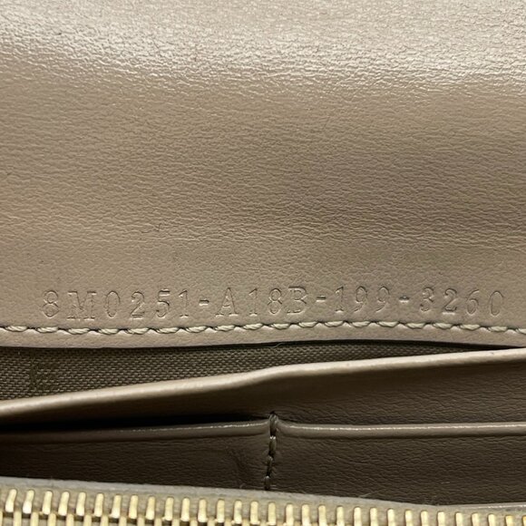 Fendi  Vitello Cruise F is Fendi Continental Envelope Wallet Tortora - Preowned - Picture 15 of 16